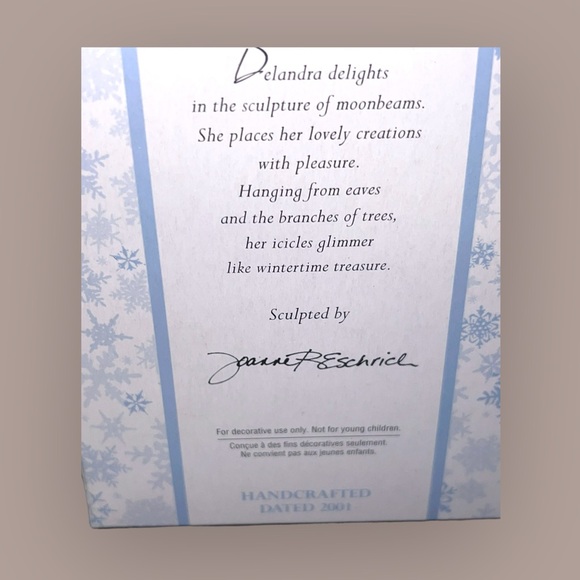 Hallmark cards 2001 keepsake ornament ballerina ornament - Picture 4 of 11